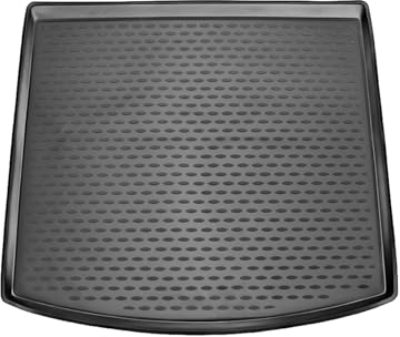 ELMASLINE Alfombrilla de goma 3D para maletero de VW Touran II 2015-2024 (tipo 5T) | Alfombrilla para maletero