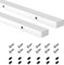 POWERTEC 71518-P2 18-Inch Miter Gauge Jig & Fixture Bar for for Any Standard 3/4 x 3/8 Miter Slot/Crosscut Sled, Woodworking, Router Table, Band Saw, Table Saw, 2PK