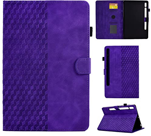 CASAFUNY Custodia Samsung Galaxy Tab S8 2022/Samsung Galaxy Tab S7 2020 11 Pollici, Custodia Protettiva Magnetica Cover con Auto Sonno/Sveglia per SM-T870/SM-T875/SM-X700/SM-X706, Viola
