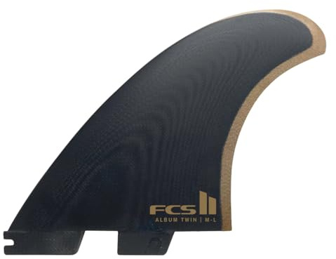 FCS 2 Album Twin+1 PG Twin Fin Set Black-Gold M-L