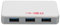 4-Port USB 3.0 Hub, USB 3.0 Dockingstation, USB 3.0 Hub 5 Gbit/s Splitter Micro B Eingang 3,3 Fuß Langes Kabel Plug and Play für Laptop PC Desktop für OS X Laptop