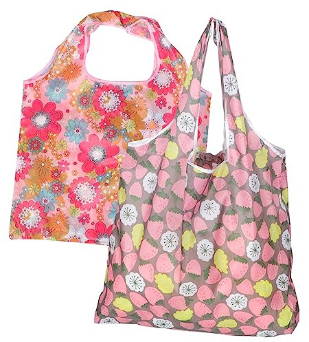 TOPBATHY 2St Outdoor-Aufbewahrungstasche Lebensmittelgeschäft faltbare Einkaufstaschen facilitation aufbewahrungssack Reisetaschen Reisehandtasche wiederverwendbare Aufbewahrungstasche groß