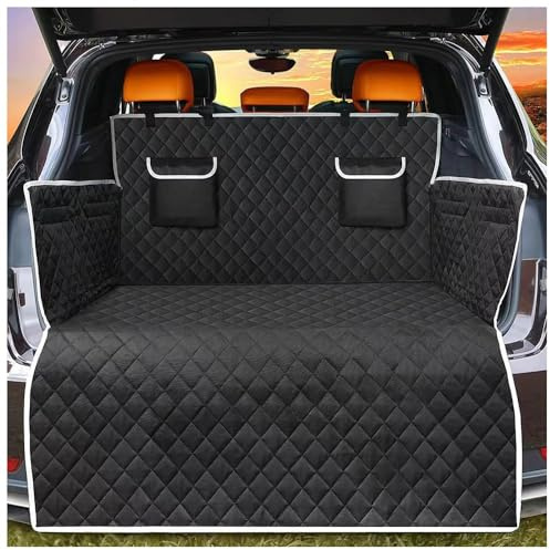 ZXBL Kofferraumschutz Hund,für Peugeot Partner Tepee 2008-2018,Universale Auto Schutzmatte für Hunde,mit Seitenschwellerschutz