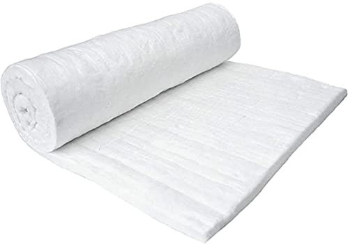 Rygcrud Keramische Faser Isoliermatte, Feuerfeste Schallwand - Bemessen Bis 2400 F - Hochtemperaturbeständige Matte Für Holzöfen, Pizzaöfen, Kamine, Schornsteine, Kessel(20MM-61x30cm)