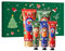 Handcreme Weihnachten, Handcremes Set, Handcreme für Sehr Trockene Hände, Handcreme Geschenkset mit 3x Handcreme und 2x Körperlotion, Geschenkset für Frauen Männer Weihnachten Geburtstag