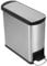 Pro-Kleen Kitchen Toilet Sanitary Bin 16L With Inner Bucket, Smudge Resistant Brushed Stainless Steel With Soft-Close Lid, Foot Pedal for Bathroom, Bedroom or Living room, Slim Shape, (16 Litre)