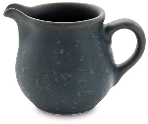Bunzlauer Keramik Sahnekännchen Milchkännchen 180 ml Ø 6,5cm H 8cm (Dekor ZIELON)