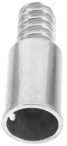 Ipetboom Metal American-style Broom Handle Threaded End Replacement Adapter for Mop and Broom Extension Pole, Sturdy Threaded Tip Repair Kit Suitable for Household Cleaning Tools