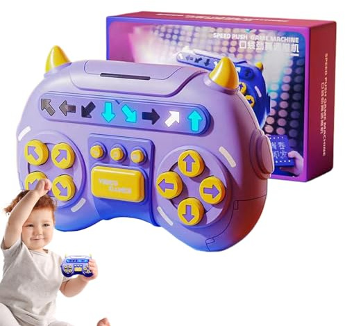 GjnjfdF Speed Pushing Game Konsole, Push Game Konsole, schnell – Toy Machine Dance Game Fast Push Konsole, Dance Fidget Educational Interactive Pushing Toy für Verliebte, Freunde