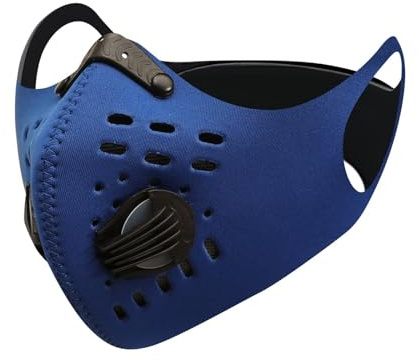 Zuoeay Sport Pisiqi Staub Mundabdeckungen Halbsportfilter Wiederverwendbare Antistaub Unisex Mund Gesichtsfilter Atmungsaktive Ohrbügel Pollen für Radfahren Freien Sport Pisiqi Staub Mundabdeckungen