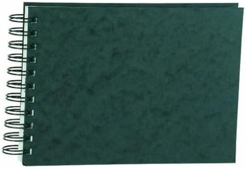 Daler-Rowney Skizzenbuch im Querformat, fester Einband, spiralgeheftet, 265 x 210 mm