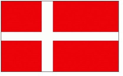 Dänemark Fahne/Flagge 90 x 150 cm