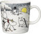 Arabia Mumin Skifahren mit Herrn Brisk Becher 0,3 l