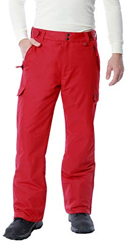 Arctix Herren Snowsports Cargo Pants Ski-Hosen, Rot (Vintage Red), X-Large/32 Inseam
