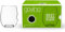 govino Lot de 4 verres à vin sans pied en plastique incassables et réutilisables pour les amateurs de vin rouge et blanc, 375 ml