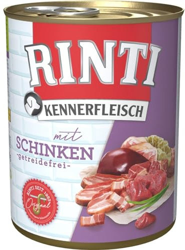 Rinti | Kennerfleisch mit Schinken | 12 x 800 g
