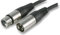 PULSE PLS00246 3 Pin XLR Male to XLR Female Microphone Lead, 15m Nickel