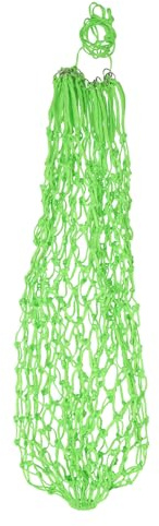 Imperial Riding Heunetz IRH Fein, großes Heunetz aus Nylon mit feiner Masche, 6x6 cm Lochgröße, 95 cm Länge, Ø 90 cm, Neon Grün, 1SIZE