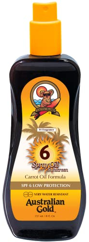 Australian Gold LSF 6 Oil Spray - Sonnenöl - Bräunungsöl, 237 ml