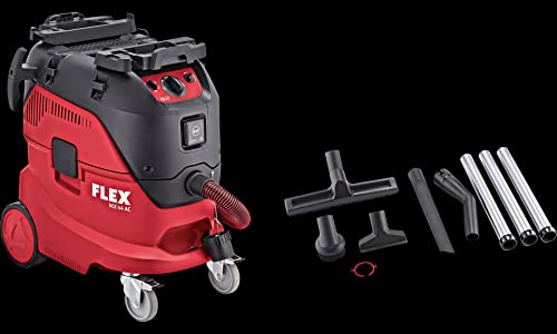 Flex VCE 44 H AC-Kit Sicherheitssauger mit automatischer Filterabreinigung, 42 l, Klasse H, 1200 Watt, Kabellänge 7,5 m, Staubsauger 446025