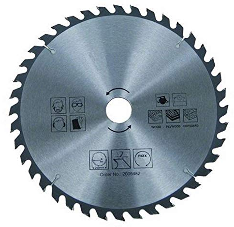 Lame de scie circulaire pour bois - Diamètre 140 x 30 mm / 40 dents - Scie circulaire manuelle - HM - Carbure - Pour scie circulaire manuelle