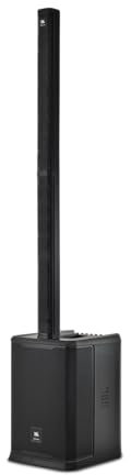 JBL Professional PRX ONE Active, Powered Column Line Array Speaker System, 2000W Peak Power, 12 Inch, Bluetooth Wireless Audio, 7-Channel Mixer, Portable PA for DJs, Musicians, Events, Black