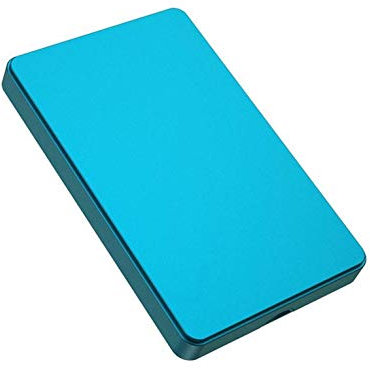 Disque dur externe portable 2 To / 500 Go / 80 Go USB 3.0 de sauvegarde pour ordinateur de bureau, PS4, ordinateurs portables, smartphones, téléviseurs et autres appareils (500 Go, bleu foncé)
