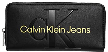 Calvin Klein Jeans femme portefeuille black