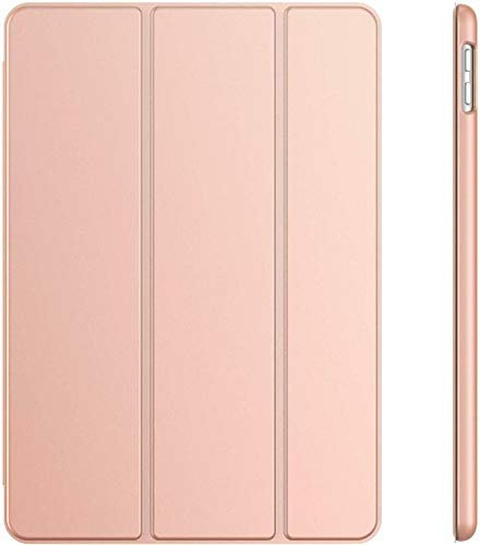 Funda magnética inteligente para iPad 2/3/4 (2011-2013), encendido y apagado automático, funda delgada y ligera, color oro rosa