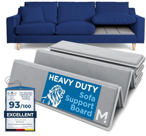 Meliusly Heavy Duty Couch Cushion Support for Sagging Cushions (24x72) Reinforced Plywood Sofa Cushion Support Board for Sagging Seat, Deep Couch Supporter for Under the Cushions, Loveseat Saver