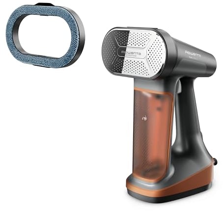 Rowenta DR8855U1 Pure Force 3-in-1 Steamer & Iron, Black