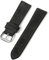 PUCHEN Weiches Wildleder-Uhrenarmband, 18mm, 20mm, 22mm, 24mm, Schnellverschluss-Ersatzarmband, Schwarz, 18mm