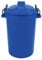 M1SS Heavy Duty 80L/85L Litre Plastic Blue Colour Bin Garden Rubbish Waste Dustbin Heavy Duty Plastic Clip Lock Lid Bin Indoor or Outdoor Rubbish, Waste or Storage of Animal Feed