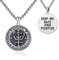 CUOKA MIRACLE St. Michael Halskette Erzengel Michael Kette 925 Sterling Silber St. Michael Anhänger Halskette St. Michael Medaillen für Männer Frauen Religiösen Schmuck Geschenke