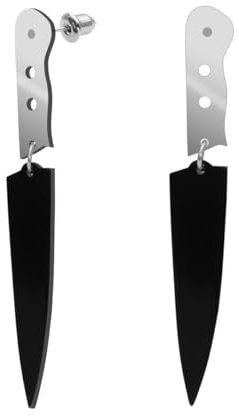 Soul-Cats coole Messer Ohrringe Ohrhänger Dolch Piratenbraut Partyschmuck Halloween Pirat