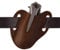 Wrohto Leather Knives Sheath for Belt - Pocket Knives Holder with Belt Clip - Pocket Knives Holder with Belt Clip, Men Leather Organizer Sheath, Leather Knives Sheath Belt for Most Pocket Knives