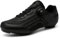 omcam Herren Damen Fahrradschuhe, Flat Pedal Moutainbike Schuhe Atmungsaktive MTB-Schuhe Indoor Outdoor Rennrad Reitschuhe,Schwarz,43 EU