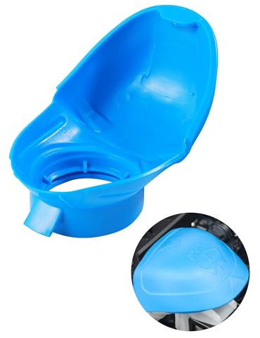 Flaconi Car Windshield Washer Bottle Cap Funnel Shape,Windshield Wiper Fluid Cap,Windshield Washer Reservoir Cap,Windshield Washer Fluid Reservoir Cap,Replace OE Number:6V0955485,000096706
