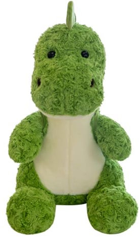 Plüschtier Dinosaurier Kuscheltier Stofftier, Grüner Dinosaurier Plüschtiere, Kawaii Dinosaurier Plüsch Kissen Spielzeug, Dinosaurier Kuscheltier Plüsch Spielzeug Plüschtier für Kinder (40cm,Grün)