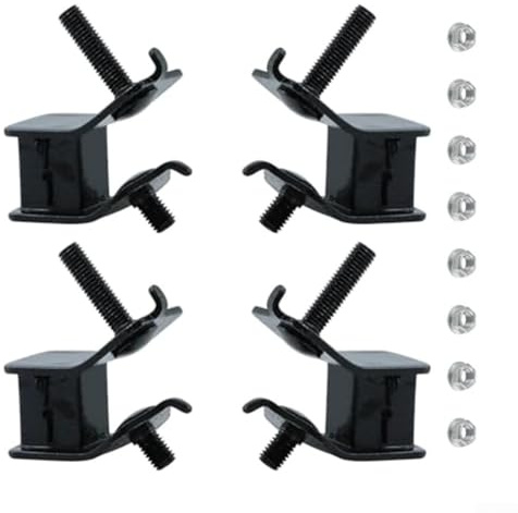 Paquete de 4 soportes de goma con reducción de vibración para generadores Honda Engineering