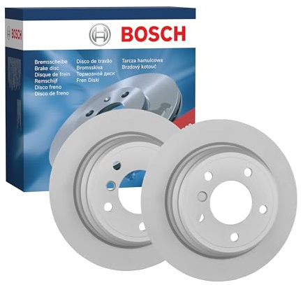 Bosch BD356 Brake discs - Rear axle - ECE-R90 certified - 1 set of 2 discs
