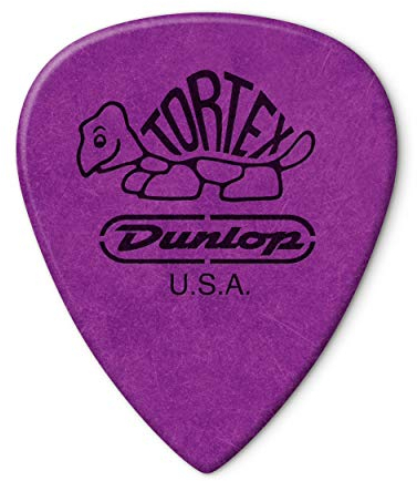Dunlop Tortex T3 Gitarrenplektrum / Picks mit scharfer Spitze 12 Stück 1.14 mm