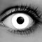 Lentille blanches /White out HALLOWEEN CRAZY LENS (sans correction)