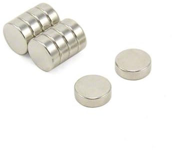 N42 Neodym - Magnet Für Kunst, Kunsthandwerk, Modellherstellung, Diy, Hobbys - 12mm Durchmesser x 4mm Dick - 3kg Zug - Pack von 10