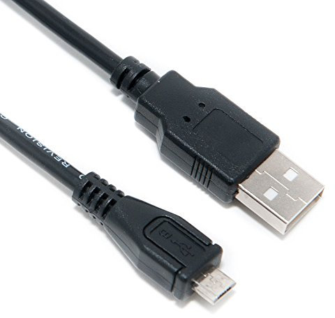 Keple Cavo di Ricarica Micro USB Cavo di Ricarica Compatibile con Garmin Edge 1000 Sistema di Navigazione GPS per navigatore satellitare 1m