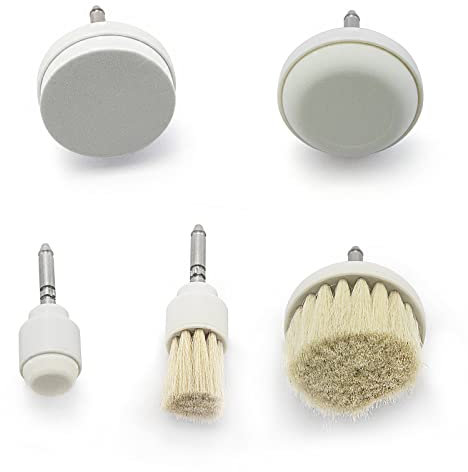 Pièces de rechanges Elitzia brosse rotative électrique visage peau soins instrument est un pinceau visage de grande laine