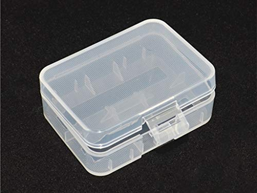 Plastikbox Keeppower D2 für 2X 18500 oder 2X 18350 transparent, Abmessungen beachten