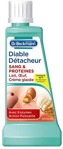 DR BECKMANN - Diable Détacheur Sang & Proteines 50Ml - Lot De 2