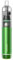 Aspire Cyber G Sigaretta Elettronica a Penna per Svapo di Guancia Senza Nicotina - Pod Mod Kit Trasparente con Circuiti a Vista, Led Colorati e Ricarica Rapida USB-C 1A (HUNTER GREEN)