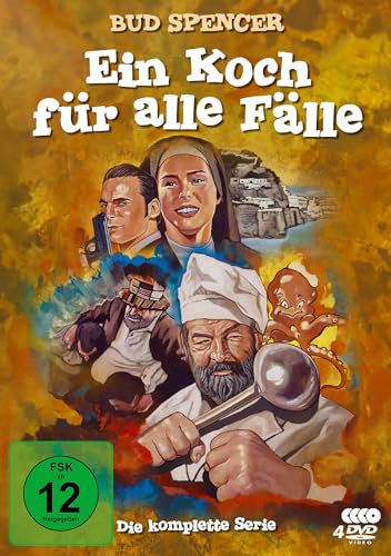 Bud Spencer – Ein Koch für alle Fälle - Die komplette Serie (Alle 12 Folgen) (Fernsehjuwelen) [4 DVDs]